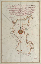 Karte des Kaspischen Meeres